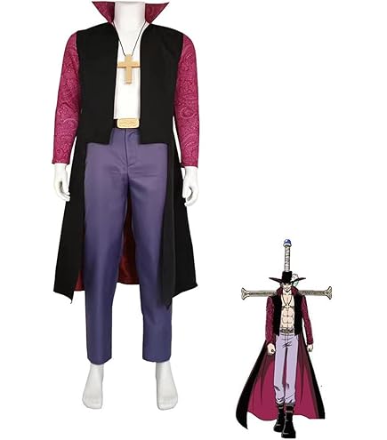 ミホーク　衣装　武器　ウィッグ ミホーク 衣装 武器 ウィッグ 【送料無料】ONE PIECE 鷲の目の